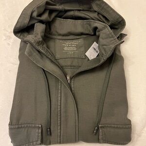 American Eagle Outfitters Olive Bomber Jacket